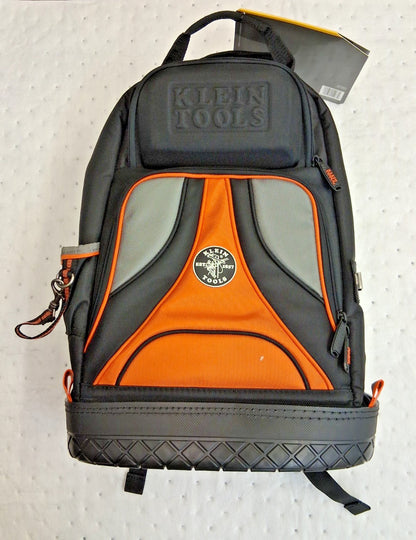 Klein Tools Backpack 39 Pocket 7-1/4" W 14-1/2" Deep 20" High 55421BP-14