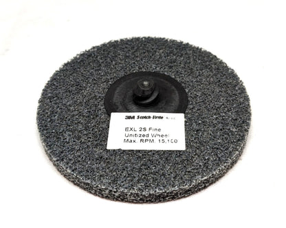 3M Deburring Wheel 3" Dia  Fine  Density 2  Silicon Carbide  *QTY 8*  17184