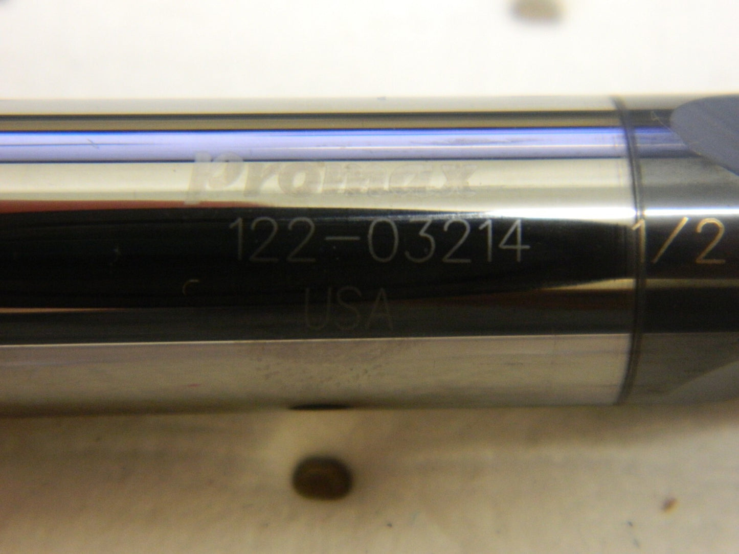 PROMAX Ball End Mill: 0.5" Dia, 1.25" LOC, 3 Flute, Solid Carbide 122-03214