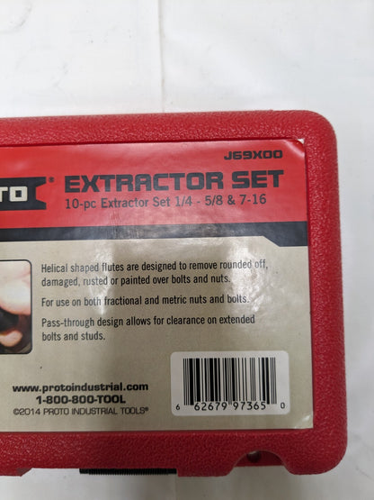 PROTO Socket & Wrench Bolt Extractor INCOMPLETE J69X00