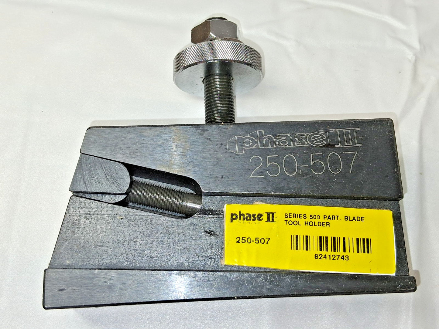 Phase II Lathe Tool Post Holder Series DA #7 Universal Parting Blade 250-507
