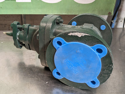 Nibco Flanged Ductile Iron Gate Valve w/ Hand Wheel 3" Pipe NHA701F Damaged