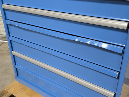 Lista Modular Storage Cabinet 10 Drawer 59 x 40 x 22 Steel Blue  SCRATCH N DENT