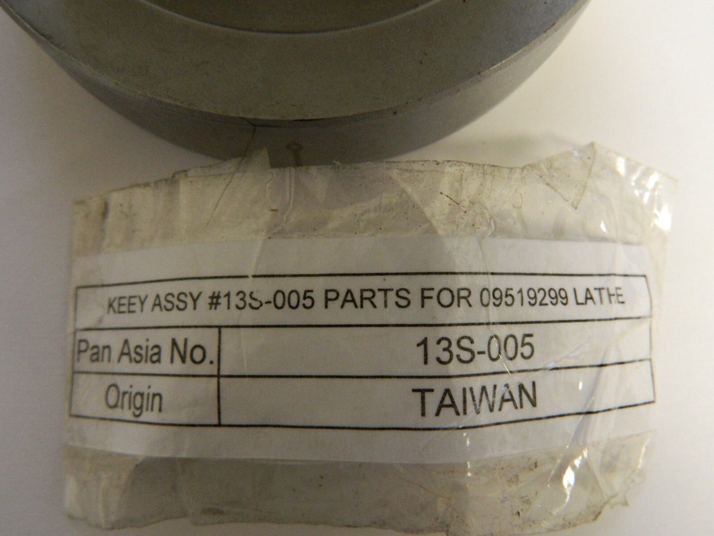 KEEY ASSY #13S-005 PARTS FOR 09519299 LATHE