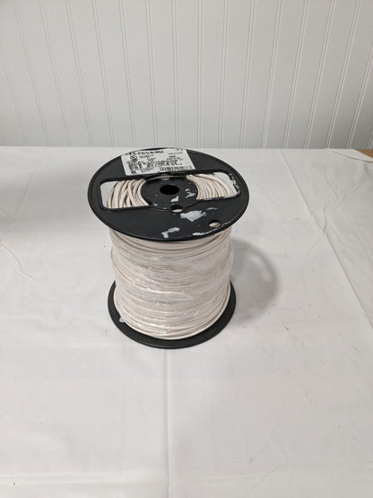 SOUTHWIRE Machine Tool Wire 14 AWG, White, 500' Length PVC  411030501