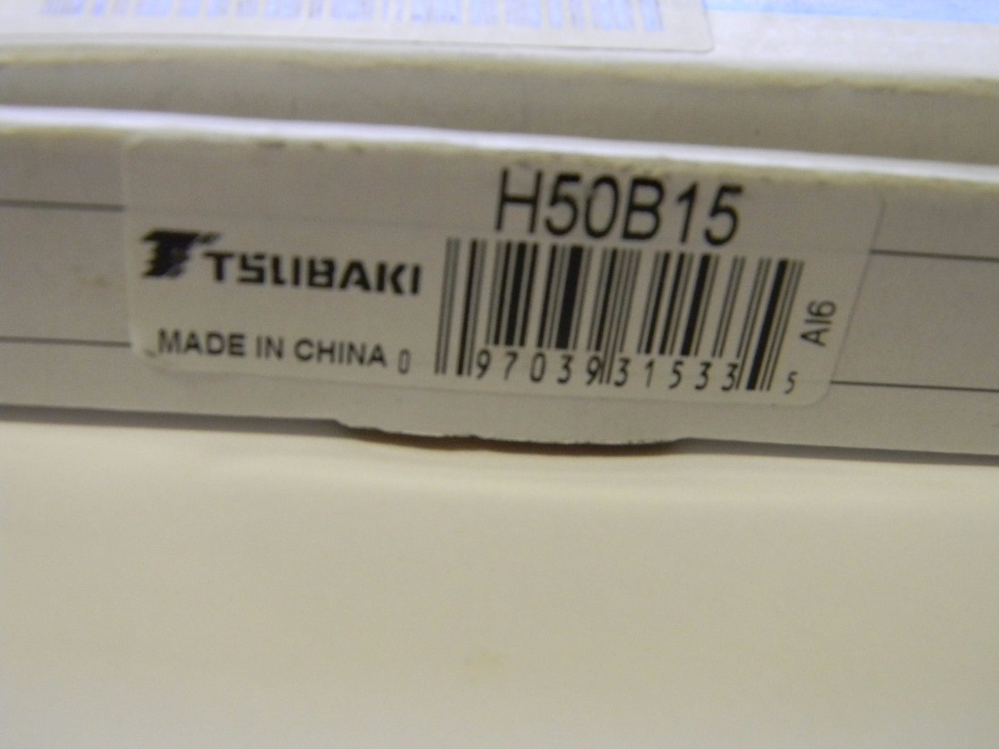 Tsubaki Plain Bore Sprocket 5/8" 15 Tooth Chain Size 50  H50B15