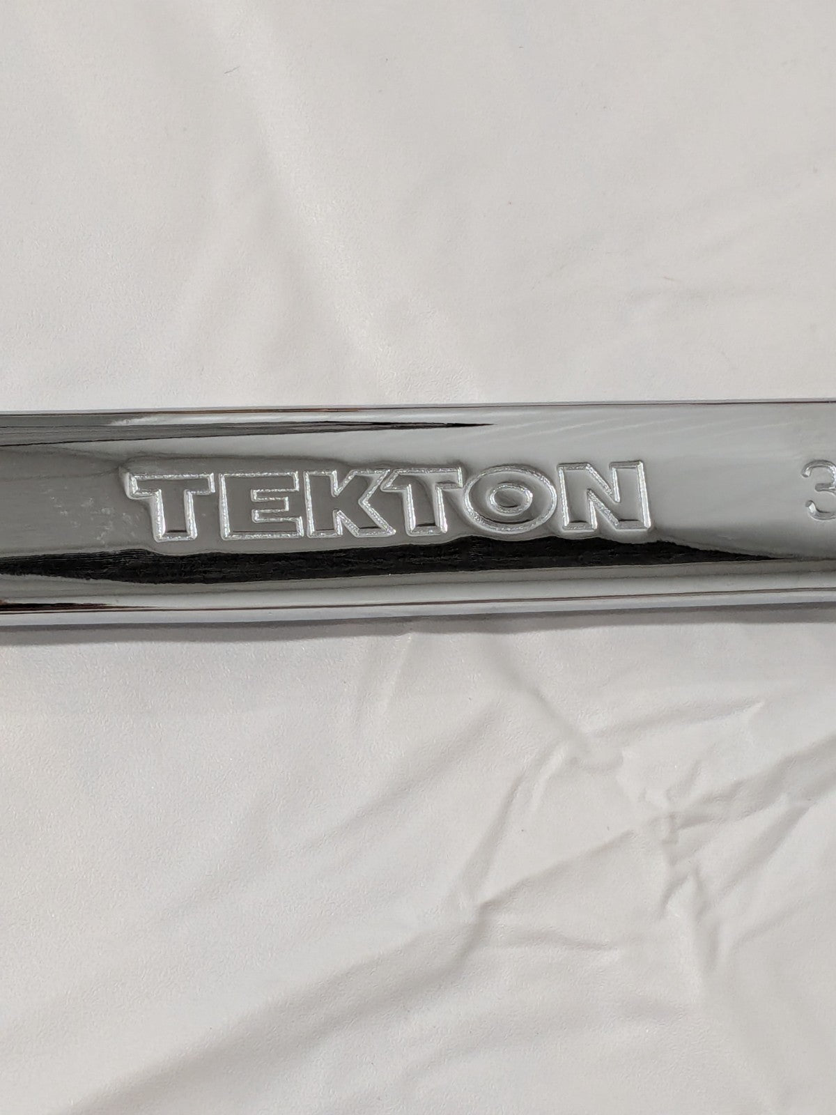 Tekton Combination Wrench: 36.00 mm Head Size, 15 deg Offset WCB24036