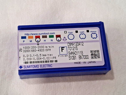 Sumitomo Turning Insert CNMA433 BN7000 PCBN 16JYDRS
