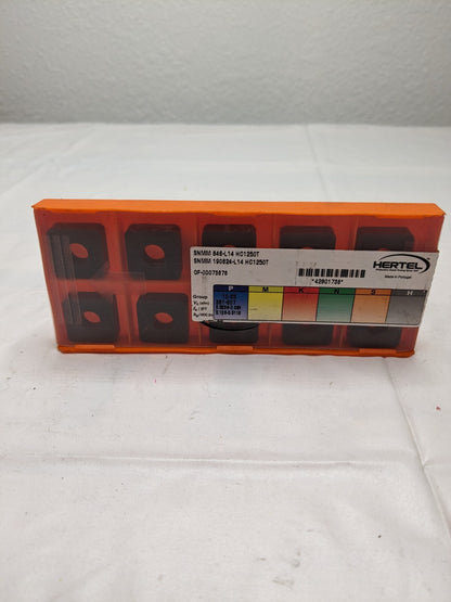 HERTEL Turning Insert: SNMM 646L14 HC1250T, Solid Carbide Qty 10 42801738