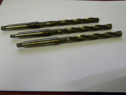 Precision Taper Shank 13-32" Dia. x 3-5/8" LOC 4FL HSS 1MT Qty. 3 #5-215-005