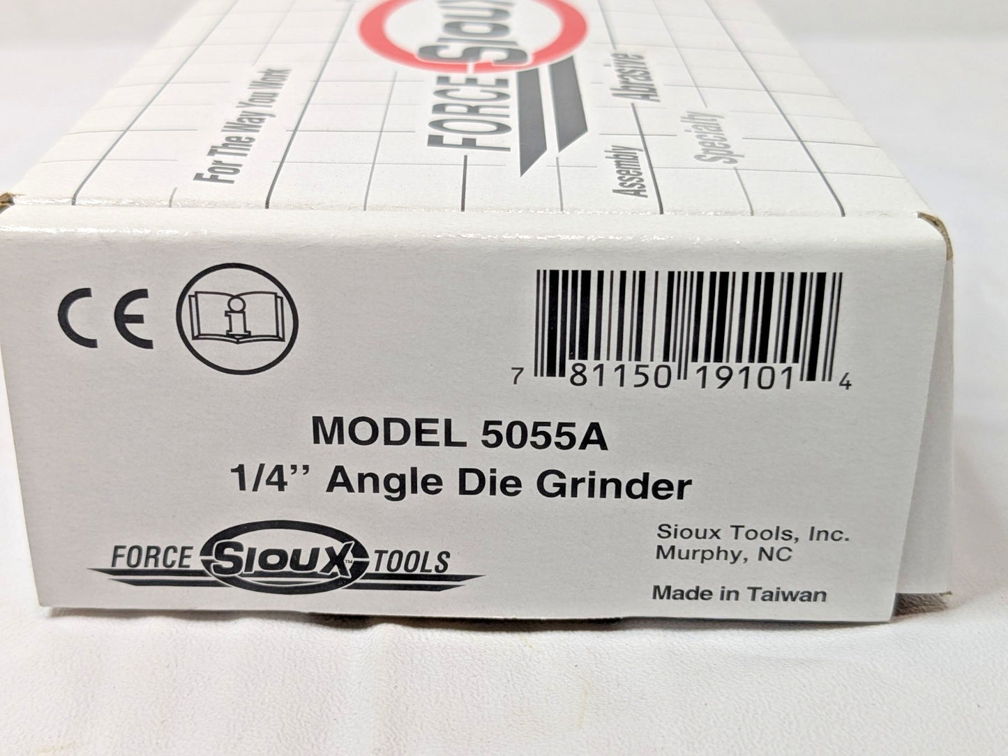 Sioux Tools 2 Piece 1/4" STRGHT & Right Angle Die Grinder Set 5054A-5055A-OLD