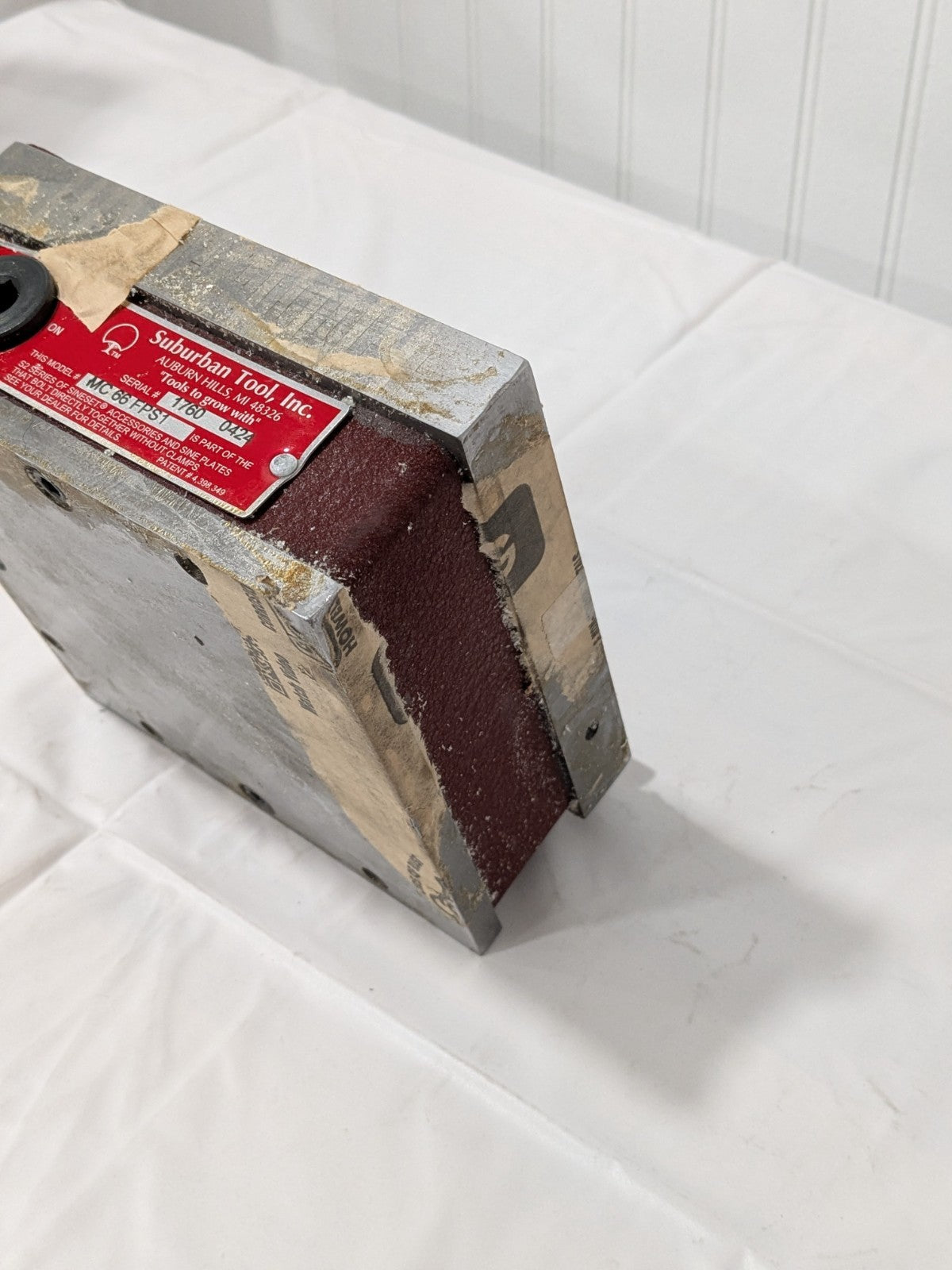 Suburban Permanent Magnetic Chuck, Fine Pole, 6" x 6" - MC-66-FP-S1