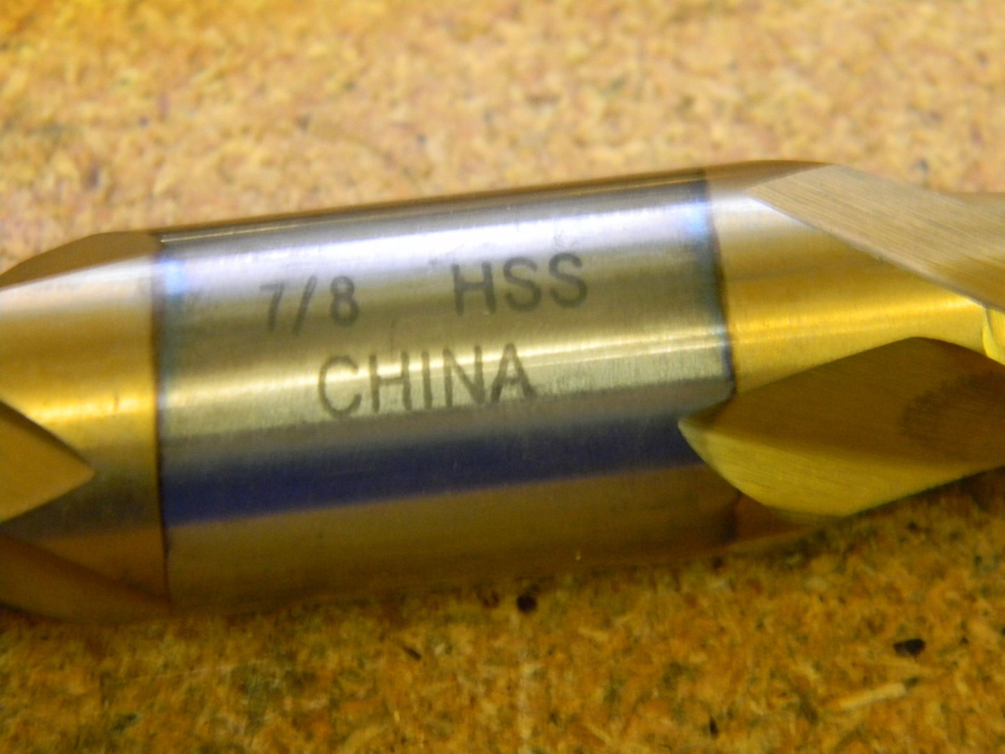 Interstate Double End Mills 7/8" x 1-9/16" 2FL HSS TiN QTY 2   722-2080