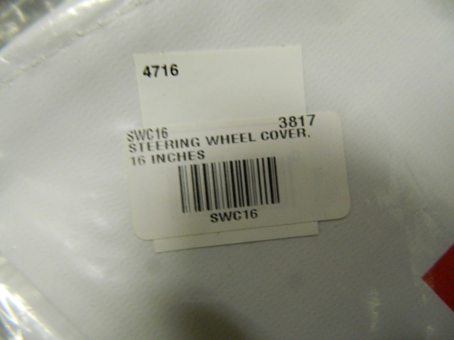 NMC Vinyl Lockout Wheel Cover 16" Diameter SWC16