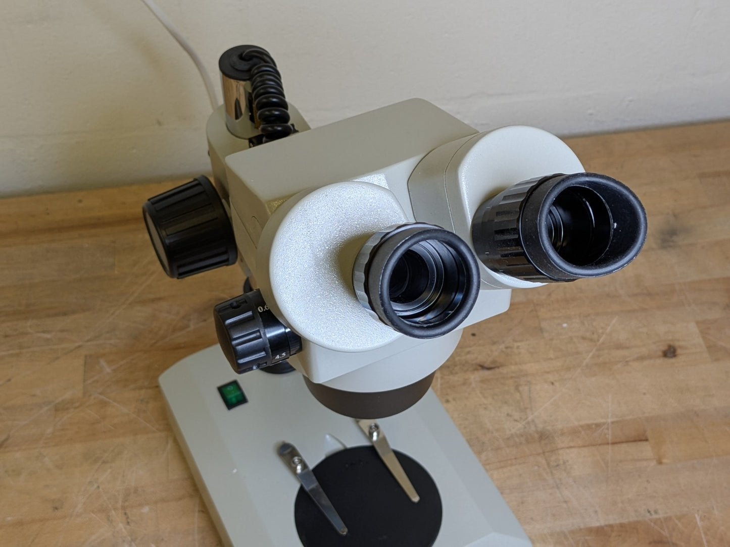 SPI Stereo Microscope 6.5x - 45x Mag. Binocular Lens 12-504-7 Parts / Repair