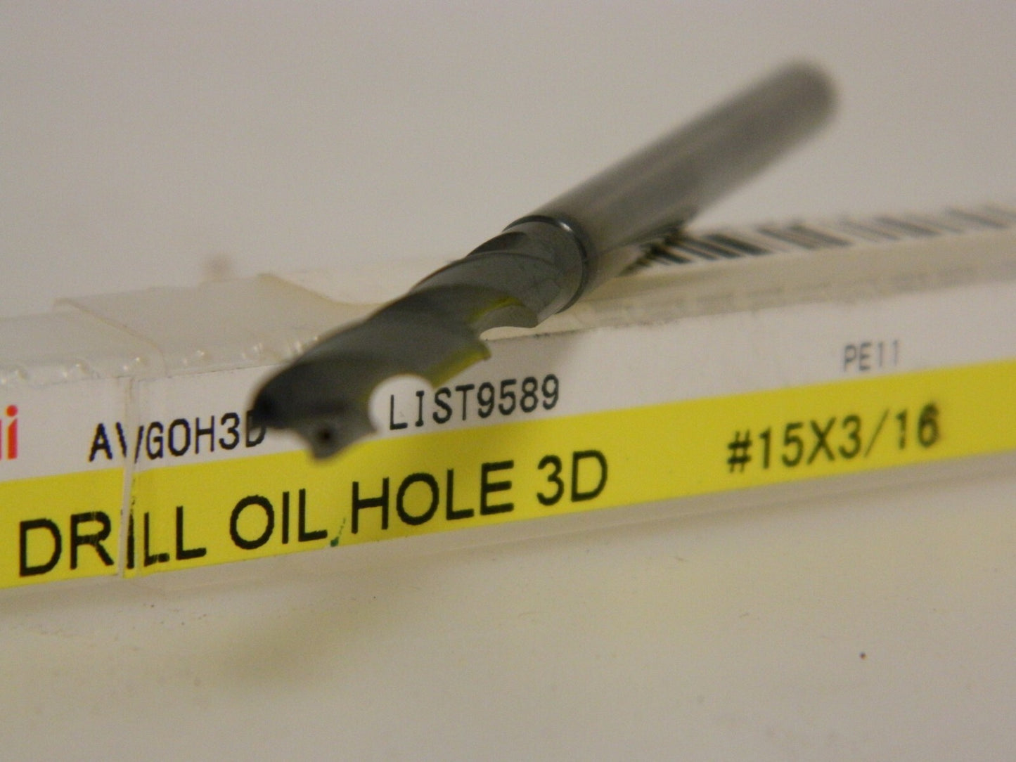 Nachi VG Oil Hole Drill 3D #15 x 3/16 1406546