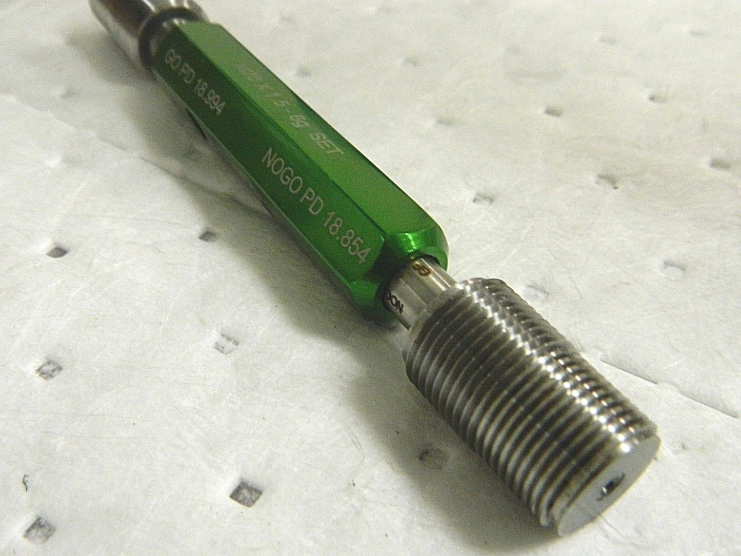 GF Gage Go/No Go Truncated Taperlock Thread Gage M20 x 1.50 6G S2001506GS