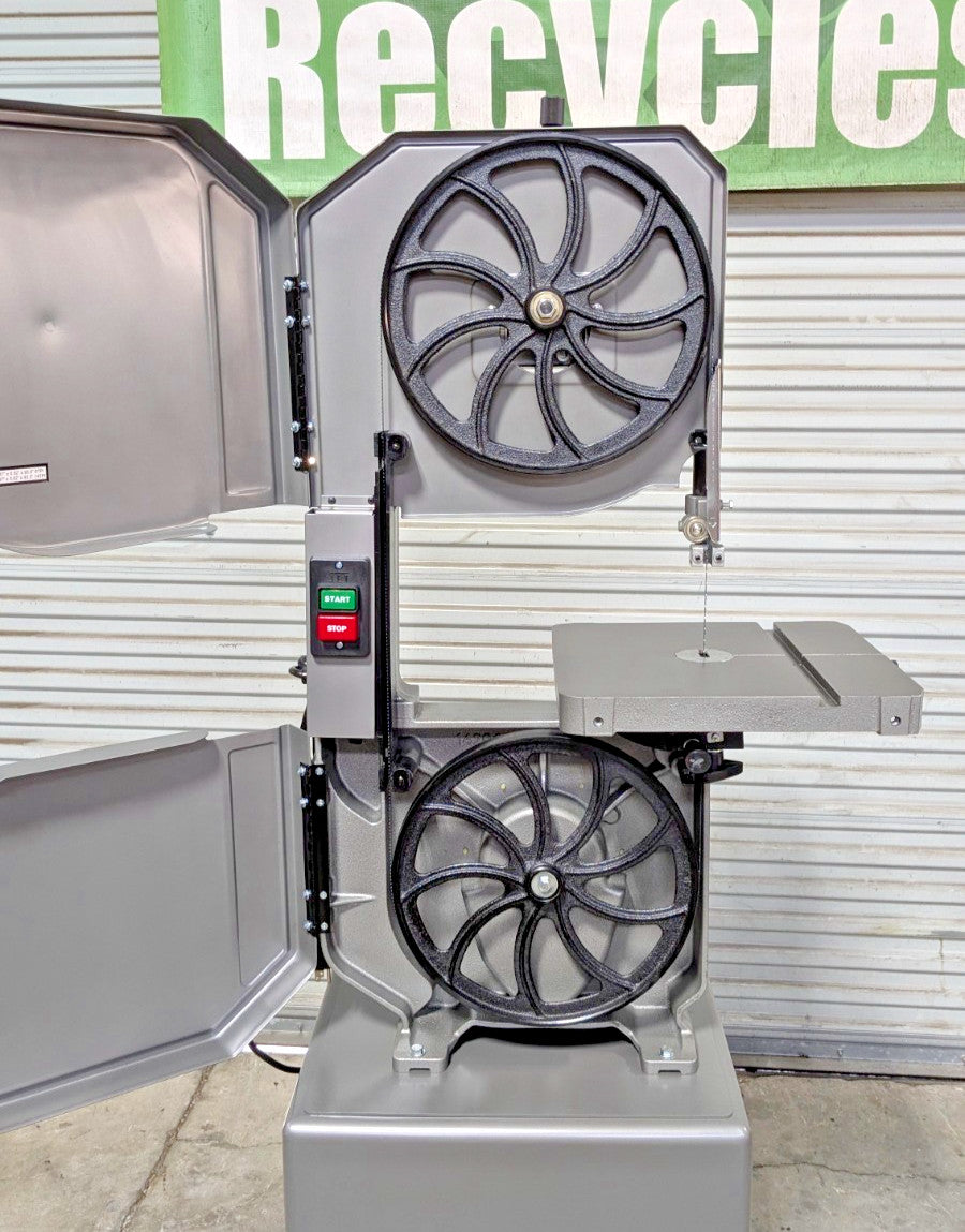 JET J8201-K Vertical Bandsaw  13-1/2" Depth  115V 1HP   *SCRATCH &amp; DENT