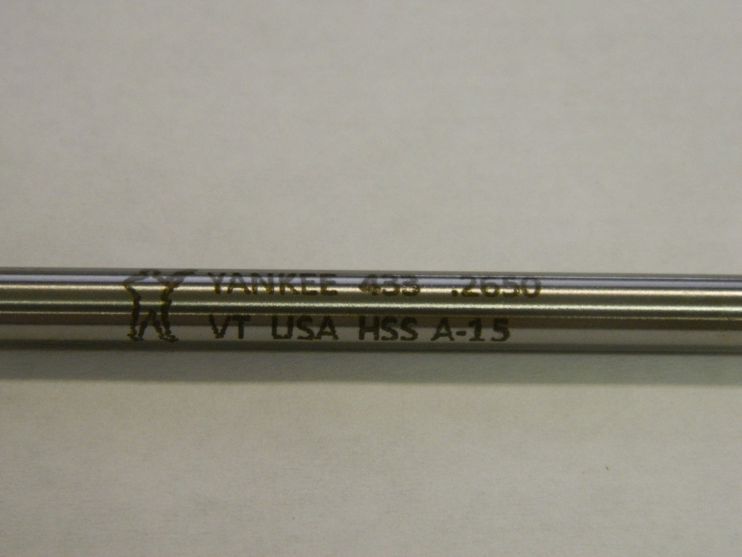 Hertel  Chucking Reamer: 0.2650" Dia, 6" OAL, 1-1/2" Flute Length 72026503