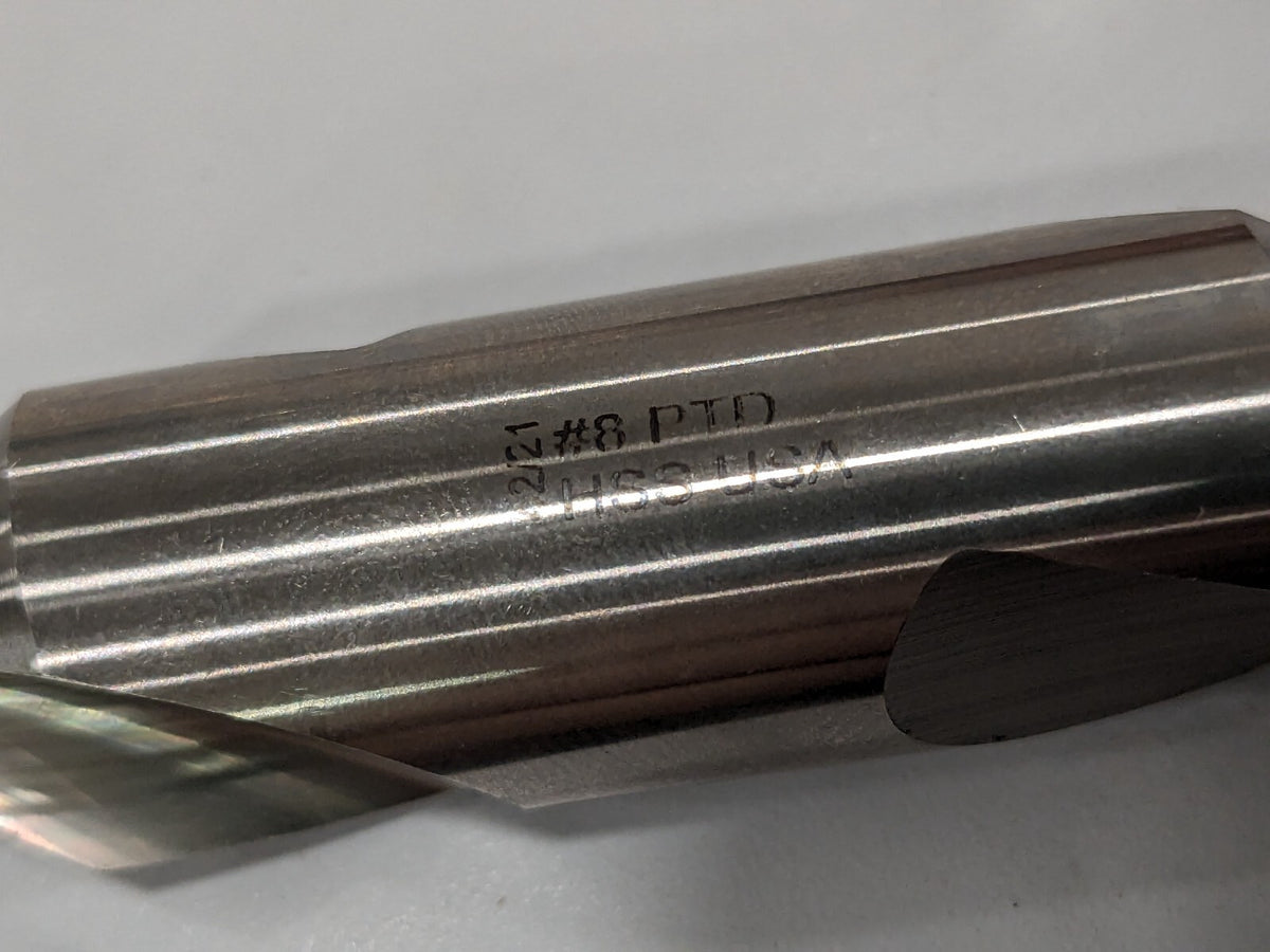 PRECISION TWIST DRILL Combo Drill & Countersink: #8, 3/4" HSS 6001227