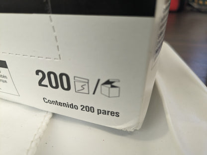 3M Earplugs: 29 dB, Foam, Bullet, Roll Down, Uncorded 200pr 7100099847