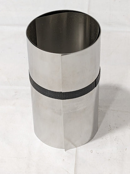 Maudlin Metal Shim Stock: Roll, 0.0040" Thick, 100" L, 6" W 316-004-6-100