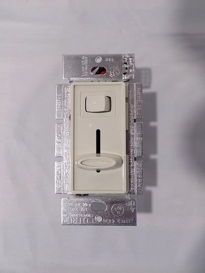Lutron SLV-603P-LA Skylark 600W Magnetic Low Voltage 3-Way Dimmer LT Almond