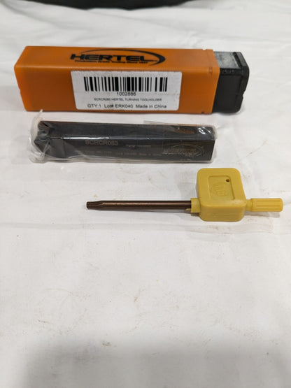 HERTEL RH SCRC Positive Rake Index Turning Toolholder 1/2"x1/2" Shank 1002886