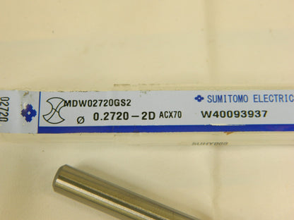 SUMITOMO SC Screw Machine Length Drill Bit: 0.1063" Dia, 135 ° 5UHY008