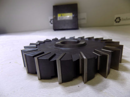 Interstate HSS Straight Teeth Side Milling Cutter 6" x 1" x 1-1/4&quot
