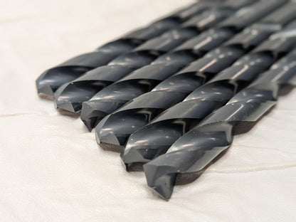 Hertel Jobber Length Drill Bits HSS 27/64" (0.4219) Dia 135 Deg QTY 6 84579