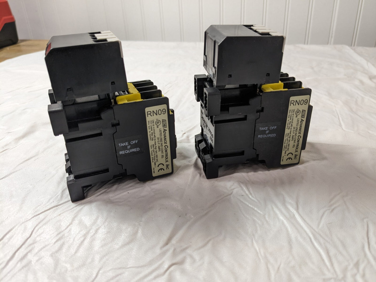 ACI 2 pk of 4 Pole 3NO/NC 24 VAC Control Relay 133024