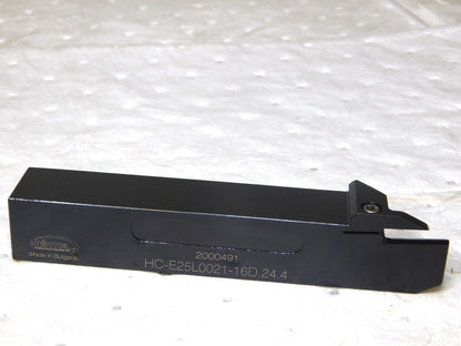 Hertel Indexible Cutoff Toolholder 21mm Max DOC 25mm Shank Dia 5” OAL  2000491