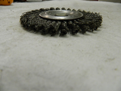 Weiler Knotted Steel Wheel Brush   QTY 5 STBA-432