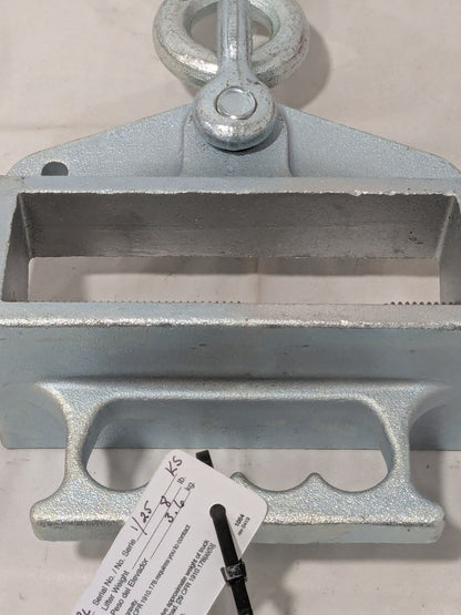 Vestil Steel Hoist Single Hook : 3-7/8" x 13-1/2" x 13-13/32" S-FORK-4/6-RL