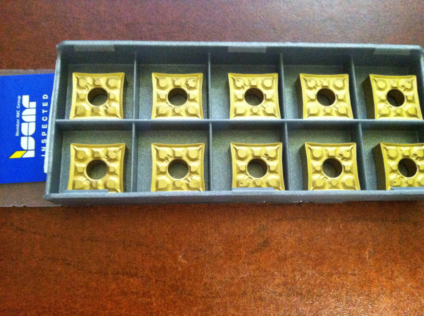 Iscar QNMG431-TF QNMG120404-TF IC9025 Carbide Turning Inserts Qty. 10 #5504433