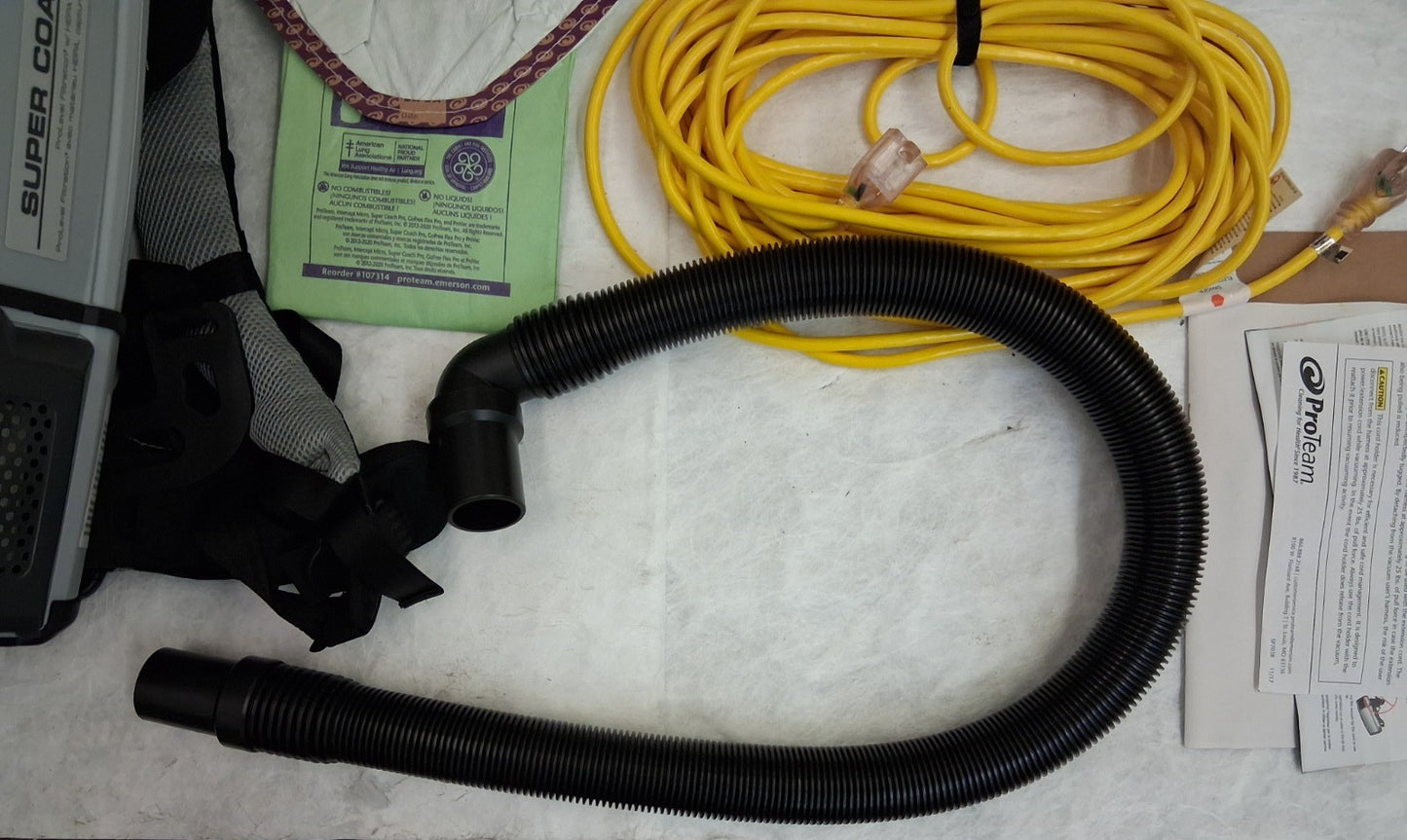 ProTeam Backpack Vacuum Cleaner 107497