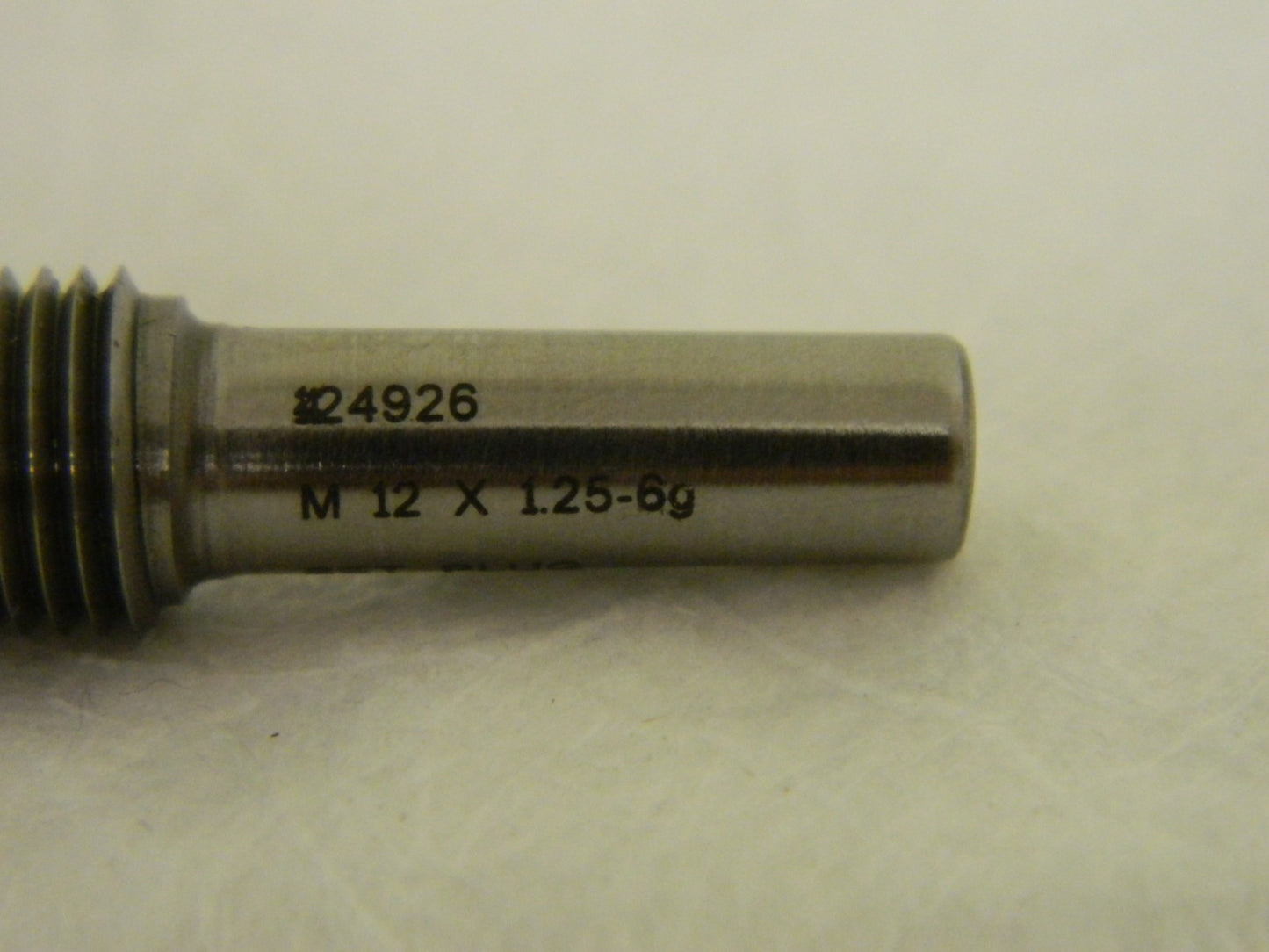 GF Gage Taperlock Thread Gage Class 6 Go Truncated M12 x 1.25  S1201256GGK
