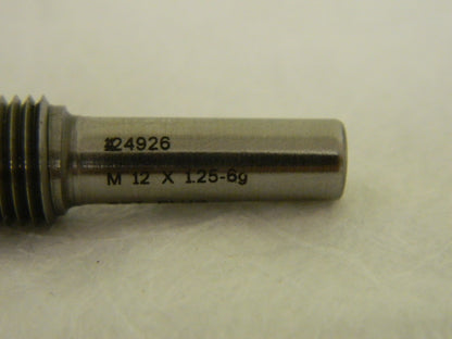 GF Gage Taperlock Thread Gage Class 6 Go Truncated M12 x 1.25  S1201256GGK