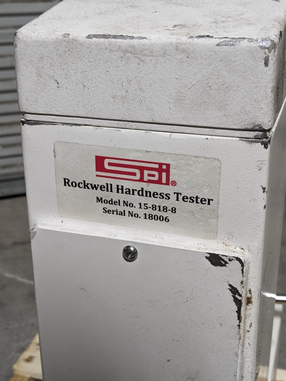 SPI Benchtop Digital Hardness Tester Rockwell A / B / C / F Scales PARTS/REPAIR