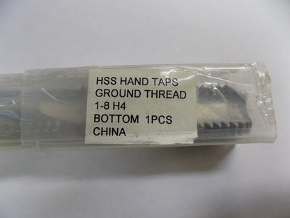 Pro 1-8 UNC 3B 4 Flute  HSS Straight Flute Standard Hand Tap 04489027