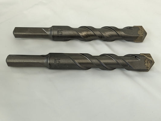 3/4 Carbide Tipped Masonry Drill qty 2 W7506