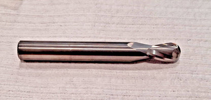 HARVEY TOOL Ball Upcut End Mill 2 FL Carbide  962424