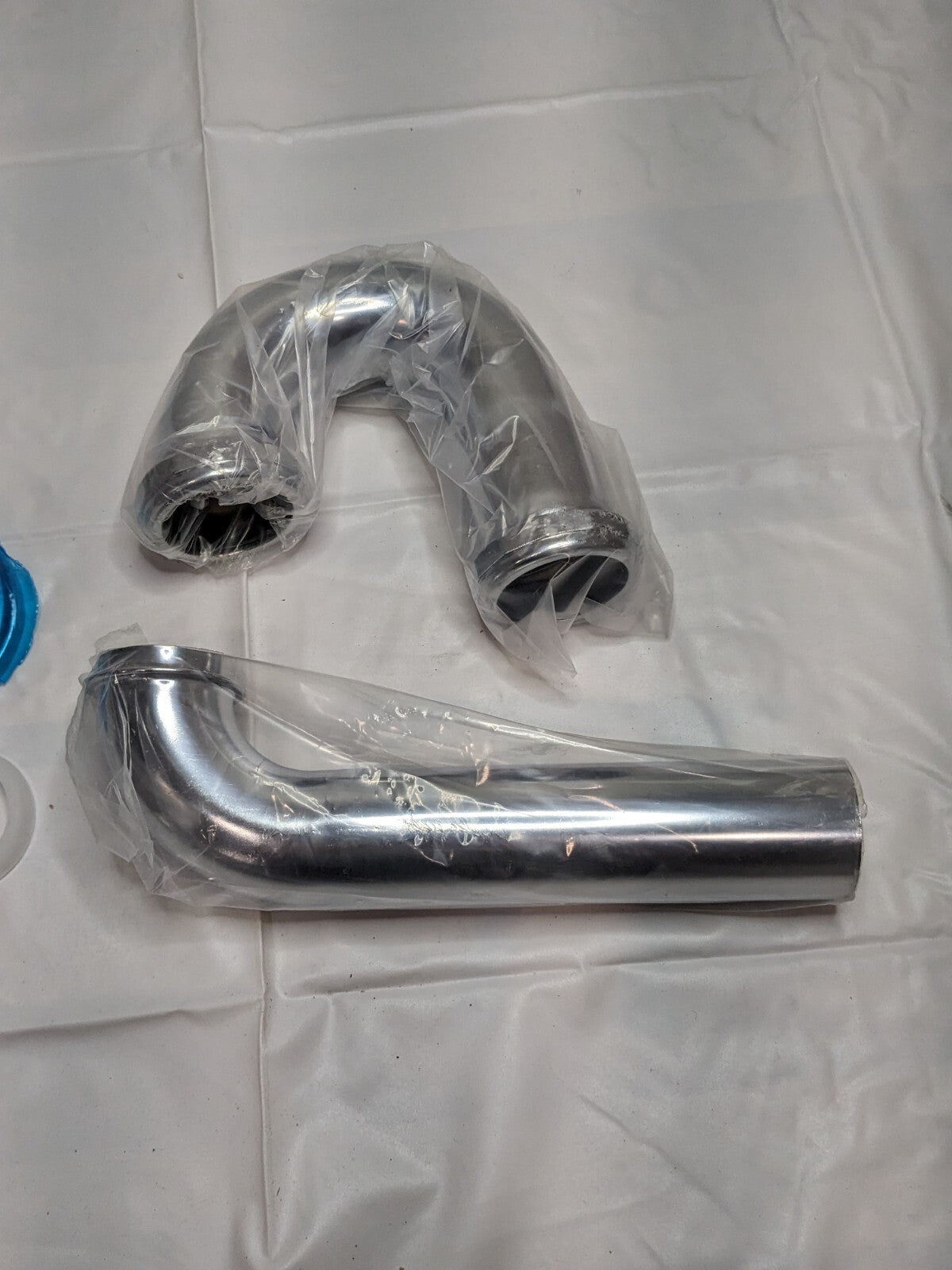 JB Products Less Cleanout W/Low Flange P-Trap CP1-1/2" 17GA 105