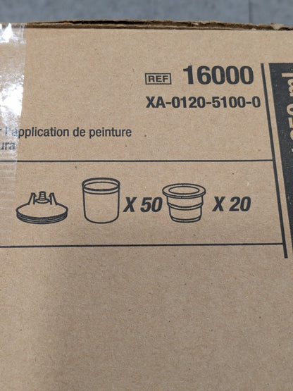 3M Paint Sprayer Accessories 200 Micron Filter, 50 Lids & Liners 7010029840