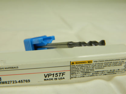 Mitsubishi Solid Carbide Micro Drill Bit MZE00890SB VP15TF 178933