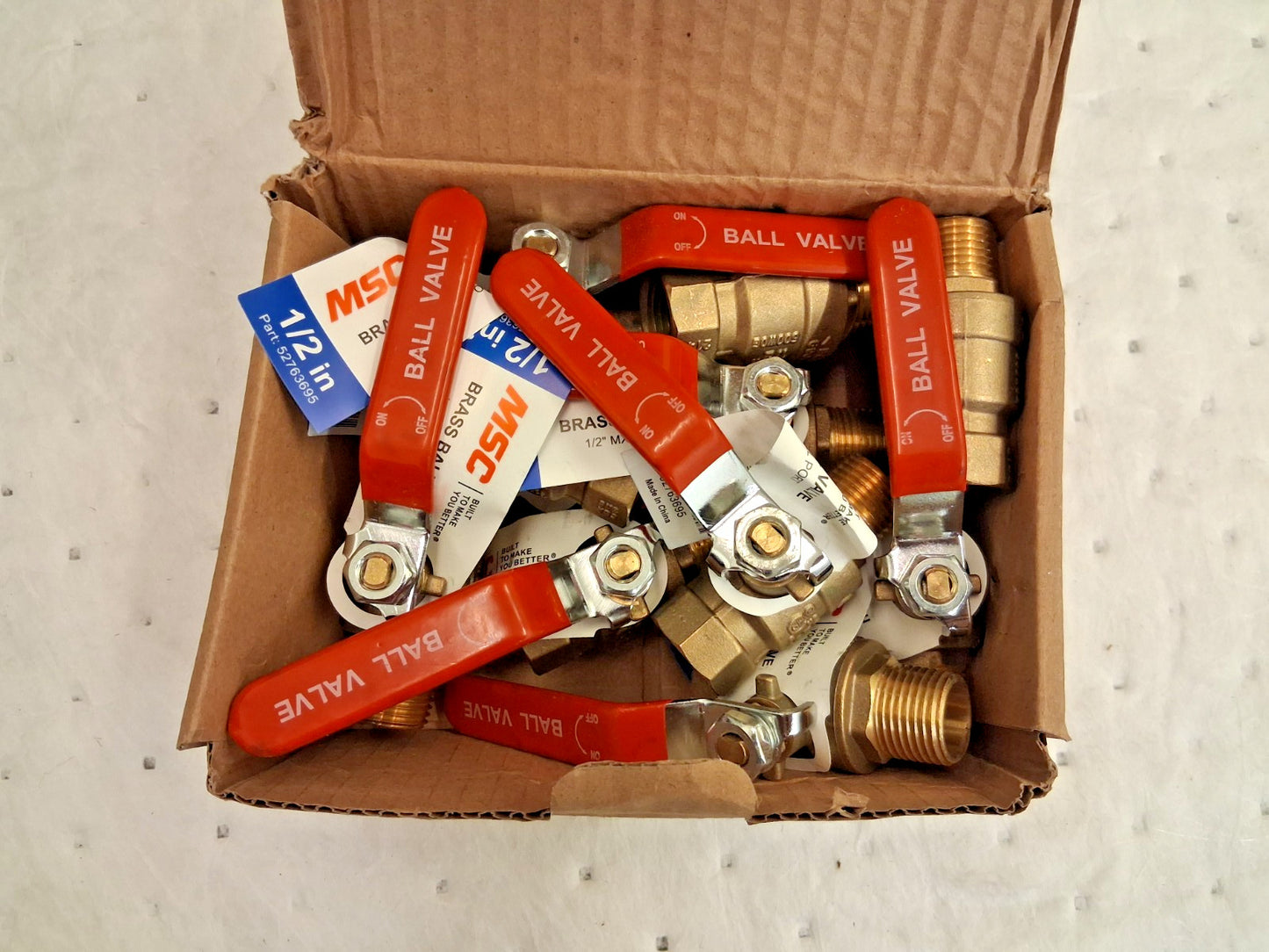 Pro Full Port Manual Ball Valves QTY10 1/2" Pipe Full Port TXMN050