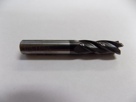 The Leading Edge  3/8" 4FL Standard Length End Mill FH-4S-375-AD98