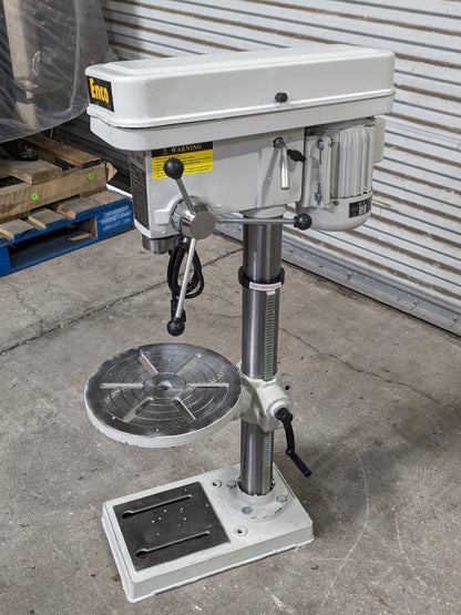 Enco Step Pulley Floor Drill Press 13" Swing 16-Speed 250 - 3100 RPM 115v