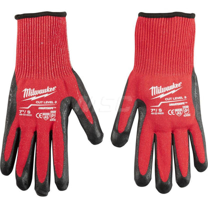 Milwaukee Cut-Resistant Glove Cut A3, Puncture 0, Sz S 6 Pairs 48-22-8930
